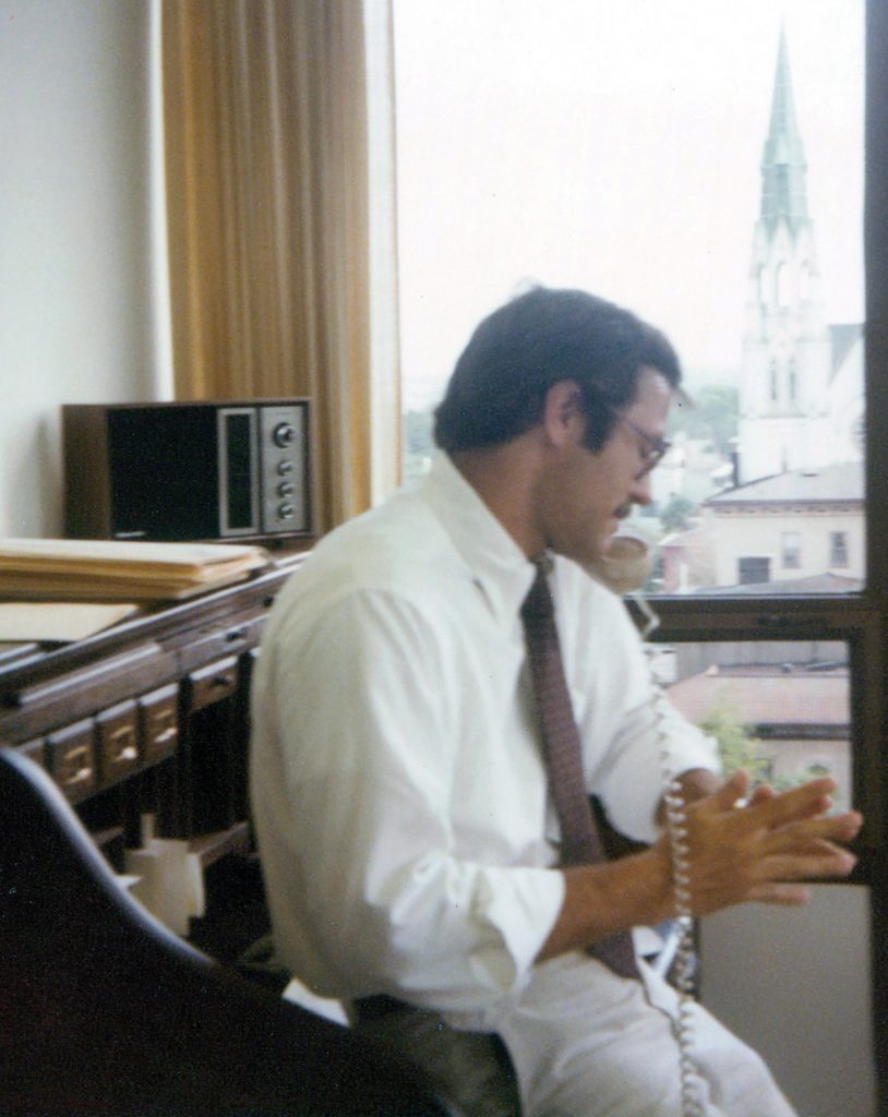 Dep Kirkland in his law office