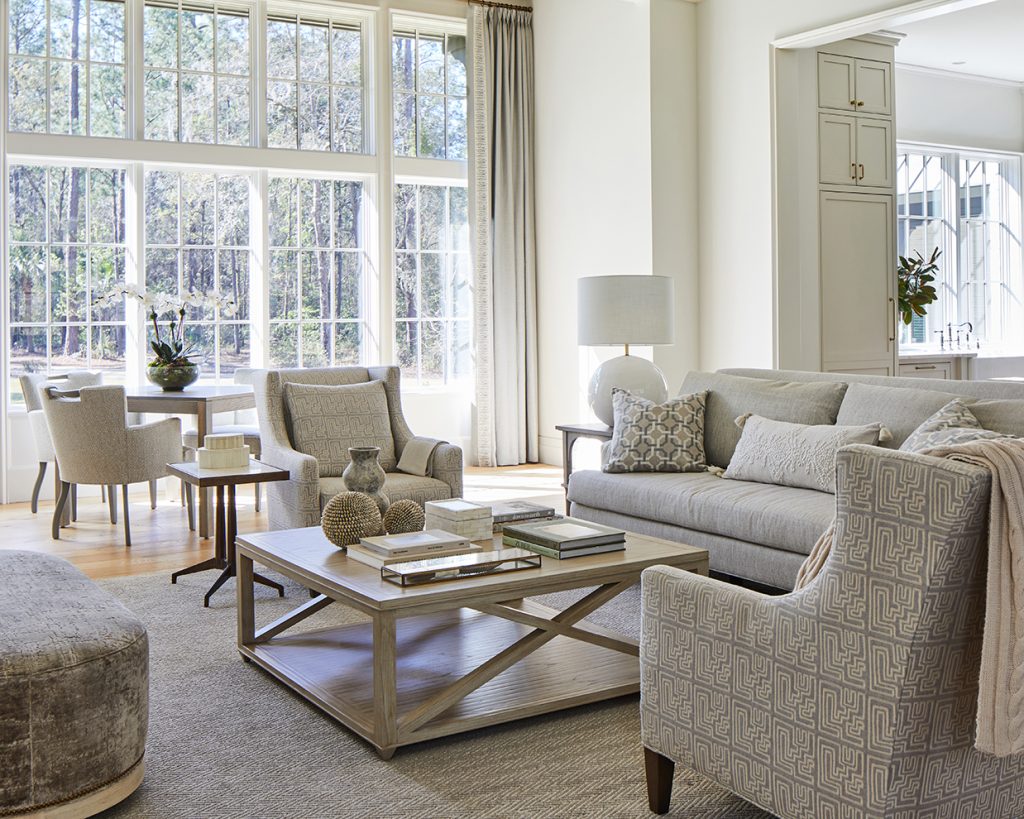 neutral tone living room furniture