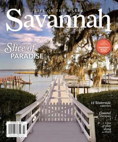 Savannah Magazine July August 2022 Cover