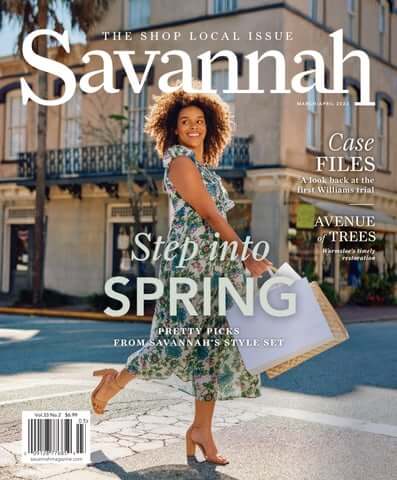 Savannah Magazine March April 2022 Cover