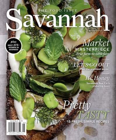 Savannah Magazine May June 2022 Cover