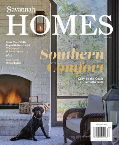 Savannah Homes Magazine Fall 2023 Cover