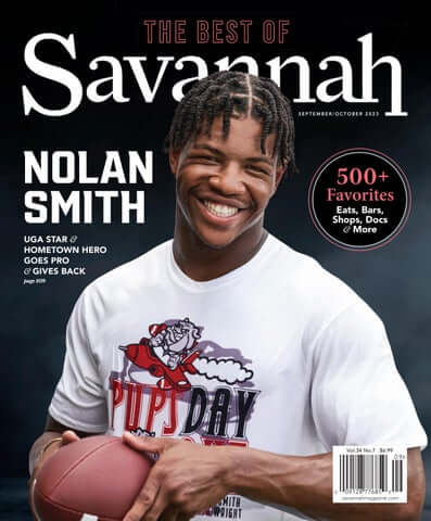 Savannah Magazine September October 2023 Cover