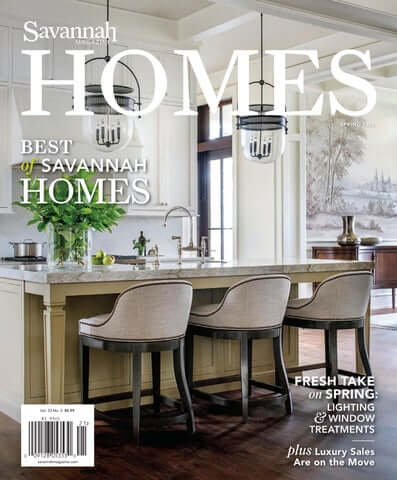 Savannah Homes Magazine Spring 2022 Cover