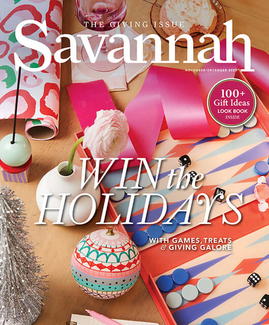 Savannah Magazine Win the Holidays cover image