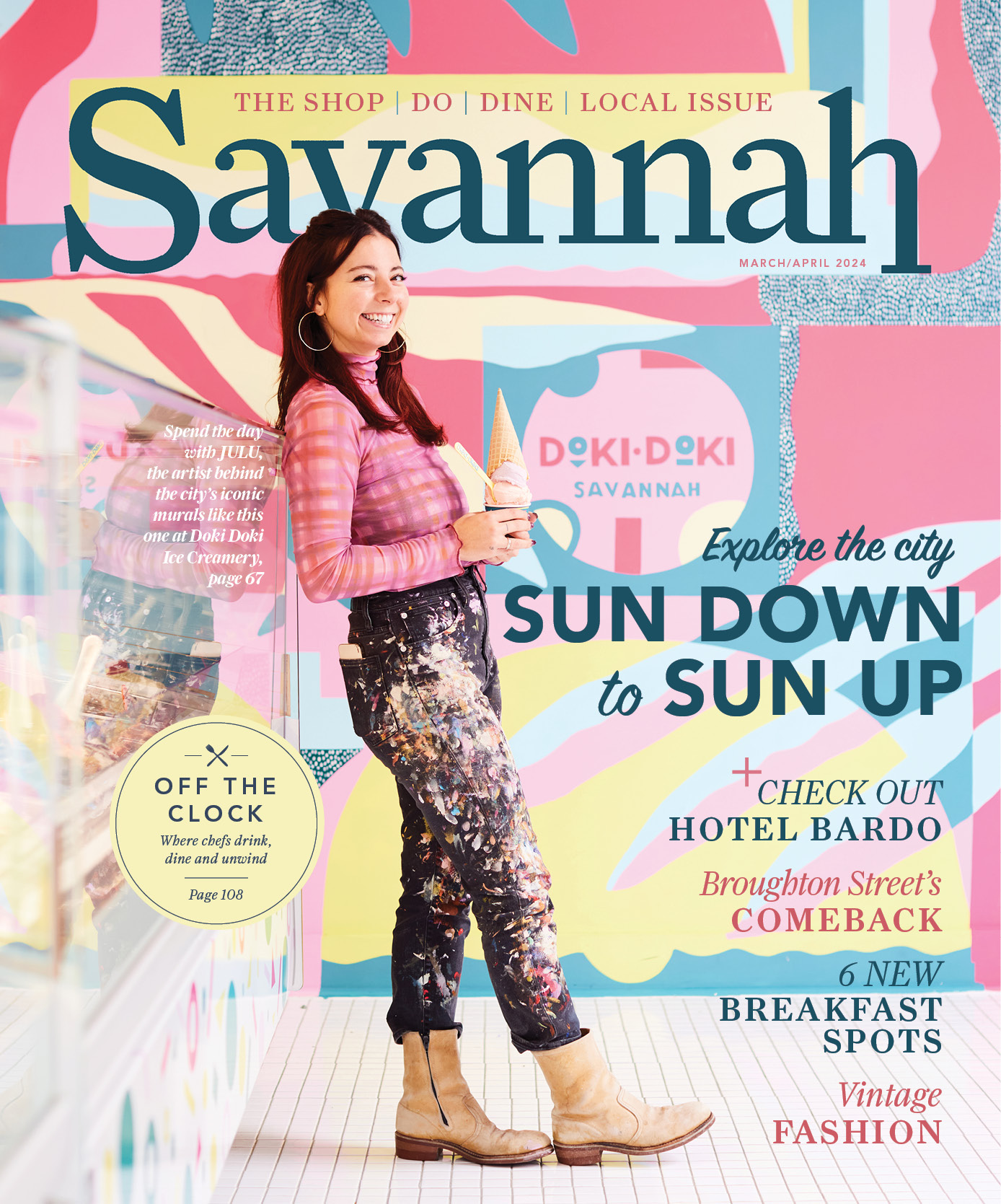 Savannah magazine March/April 2024 Cover