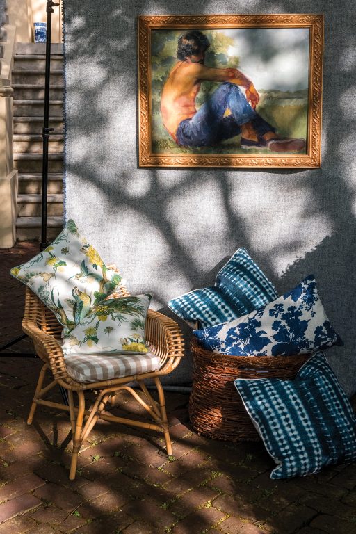 Outdoor sitting area