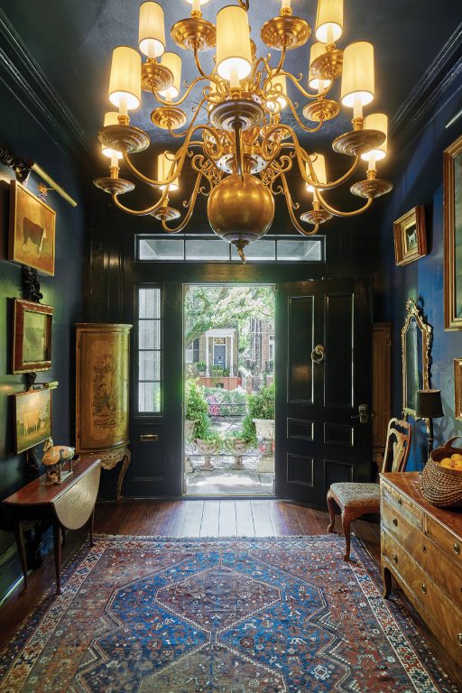 Foyer in an historic home