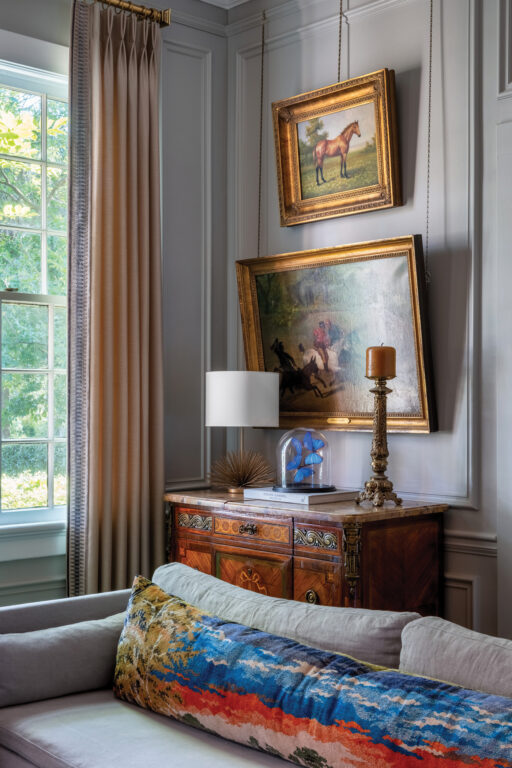 Antique paintings of horses