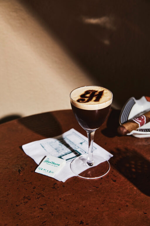 An espresso martini