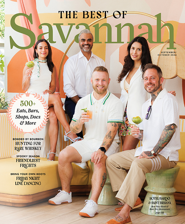 September/October 2024 cover of Savannah magazine