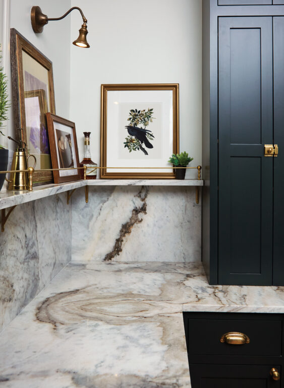 Portinari marble kitchen countertop