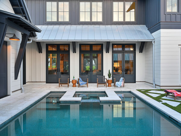 In-ground pool