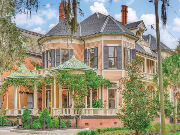 Exterior of a Victorian home