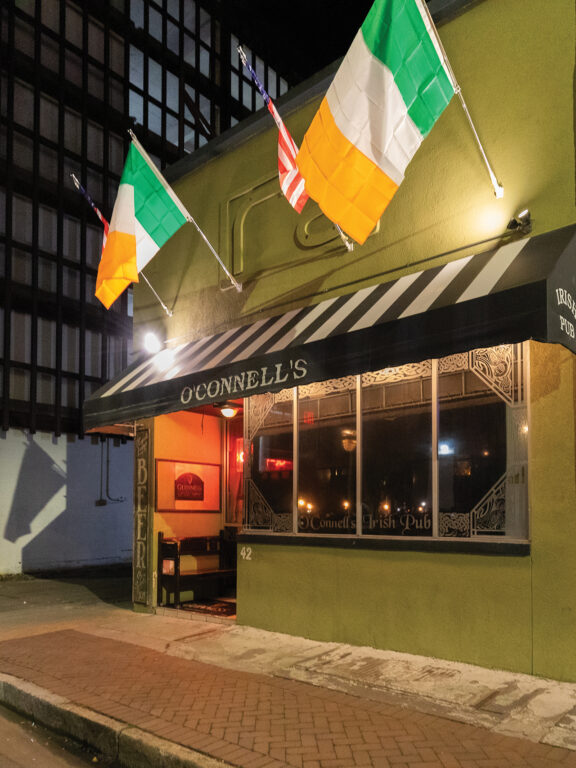 Front of O'Connell's pub