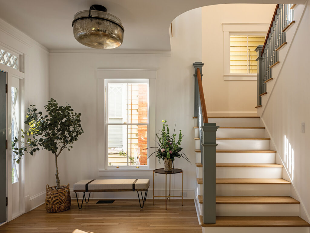 Foyer and staircase