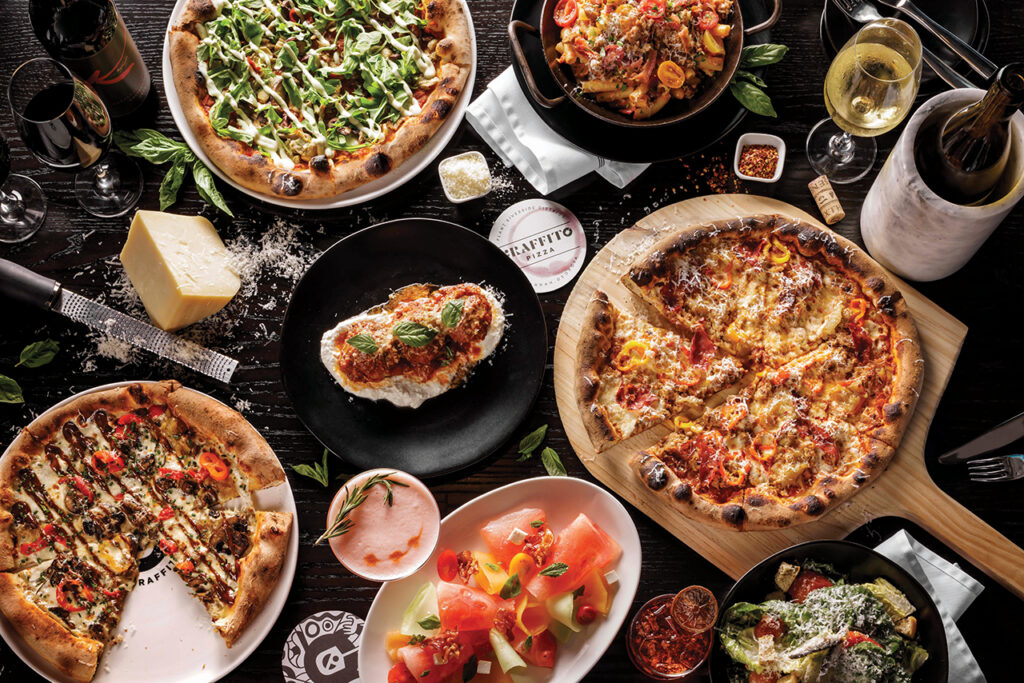 gourmet pizzas