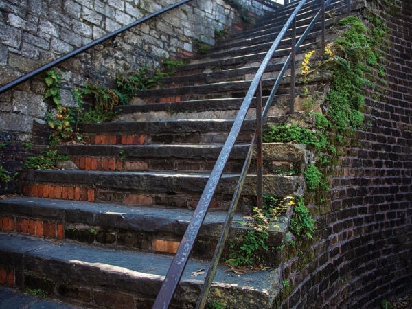 Old stone steps
