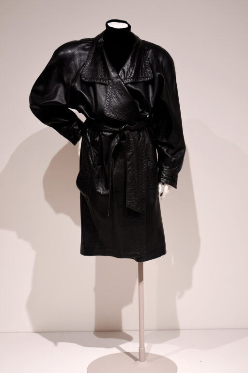 Glenn Close’s iconic black leather jacket from “Fatal Attraction”