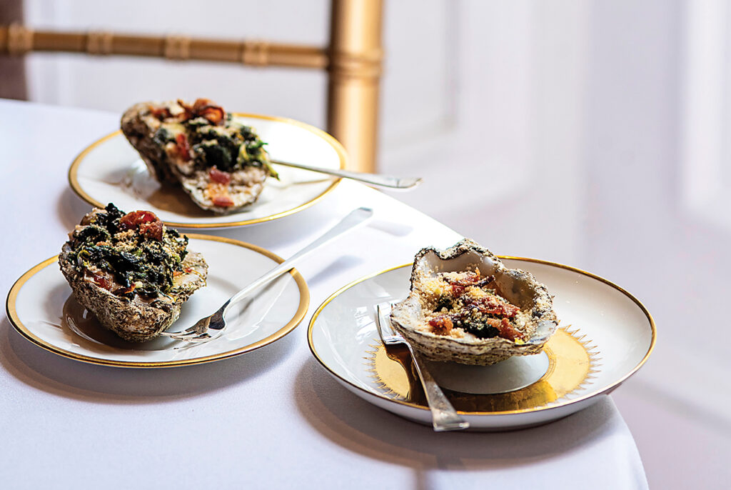 Oysters Rockefeller