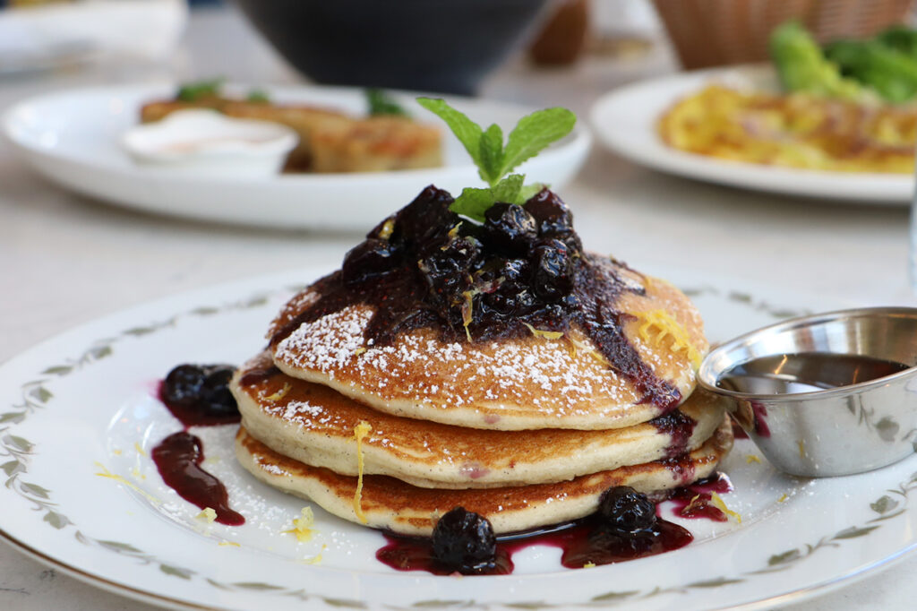 black cherry pancakes