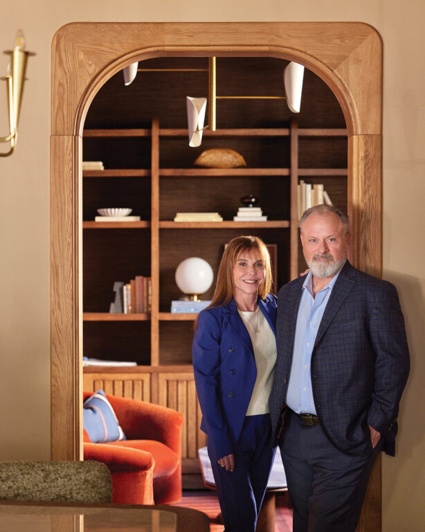 Portrait of Jane Vaden and Peter Thacher at The Malin