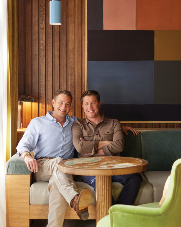 Portrait of Jay Massey and James Martin at The Malin