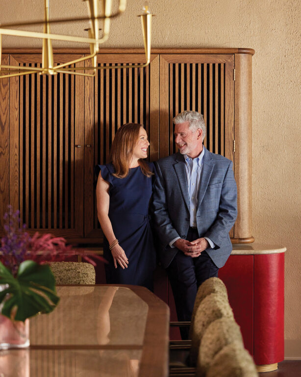 Portrait of Amy and Scott Pierce at The Malin