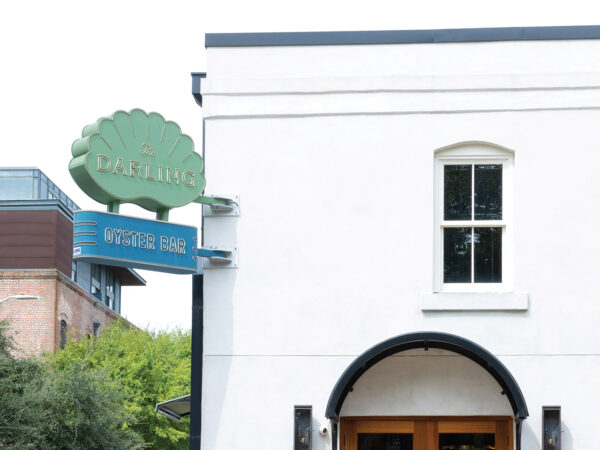 exterior signage of The Darling Oyster Bar