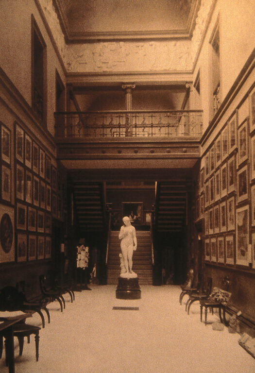 Telfair Academy Entrance Hall circa 1900