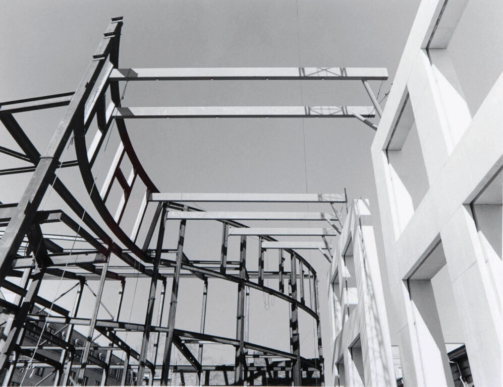 The Jepson Center under construction