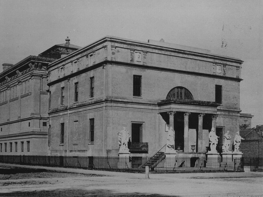 Telfair Academy East Facade circa 1888