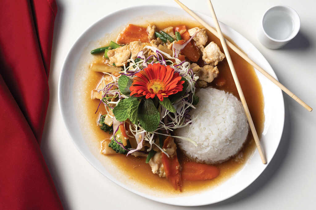 A Thai dish from Chiriya's